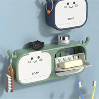 Wall Mounted Soap Holder Storage Box