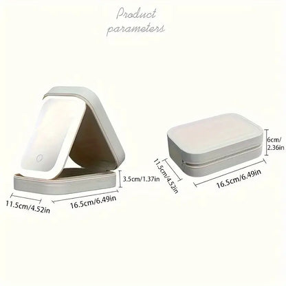 Cosmetic Mirror Travel Box