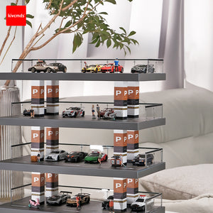 Simulation Open-Air Car Park Acrylic Scene