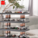 Simulation Open-Air Car Park Acrylic Scene