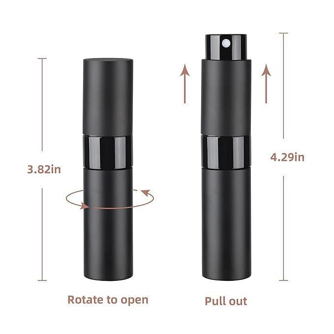 Luxurious Cosmetic Liquid Spray Bottle with Pump