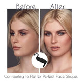 Perfect Contour Curve Stencil Eyebrow Shaper &amp; Makeup Tools