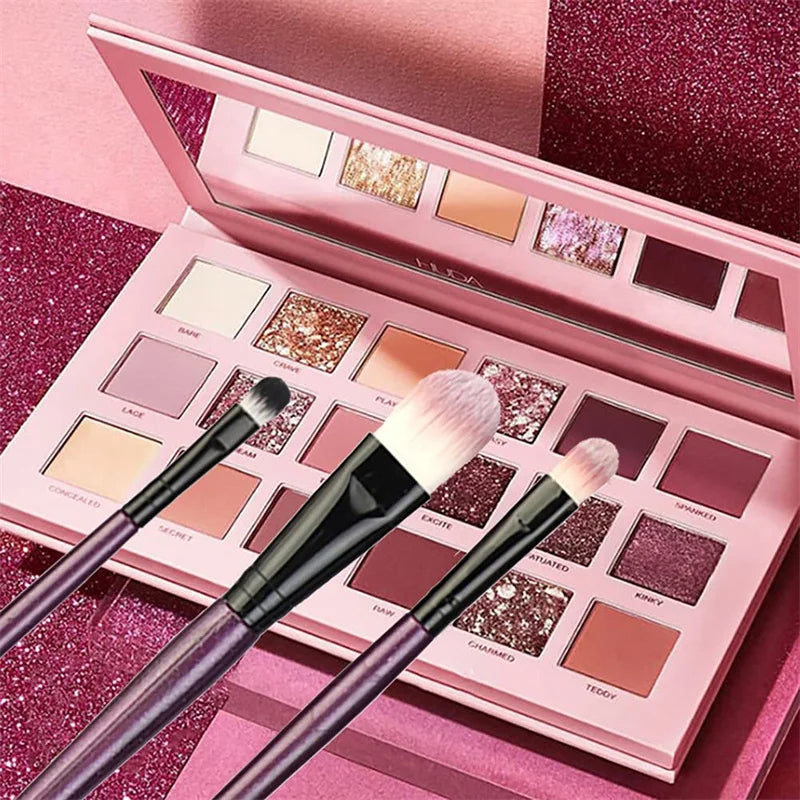 Eyeshadow Wool Make Up Brush Set