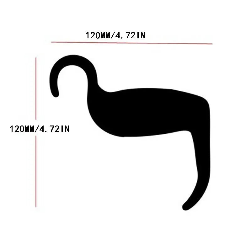 Perfect Contour Curve Stencil Eyebrow Shaper &amp; Makeup Tools