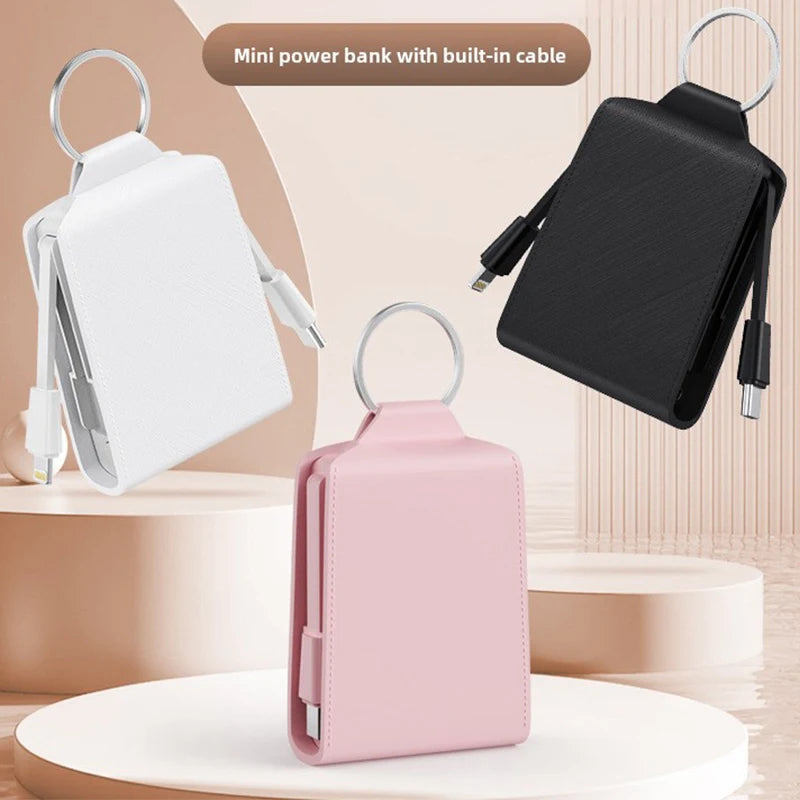 Mini PowerBank Portable Charger With Keychain