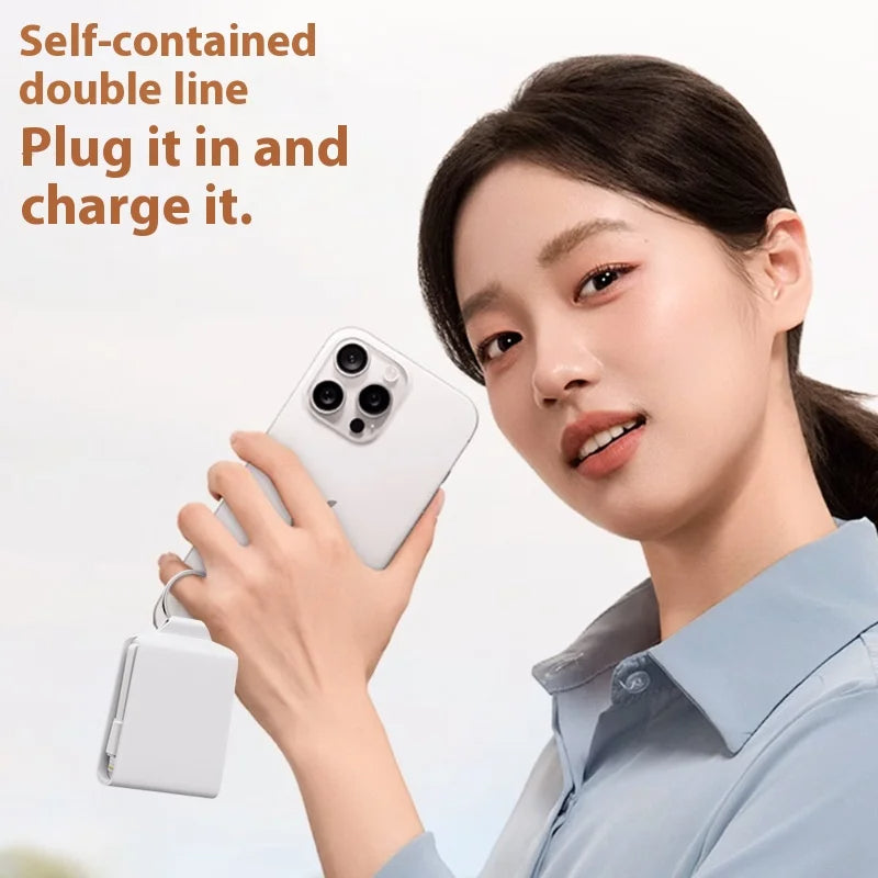 Mini PowerBank Portable Charger With Keychain