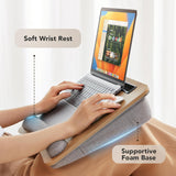 Portable Lap Laptop Desk with Pillow Cushion