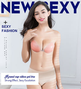 Elegant & Sexy Invisible Push-Up Silicone Bra