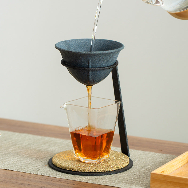 Aluminum Oxide Non-Porous Tea Filter Funnel
