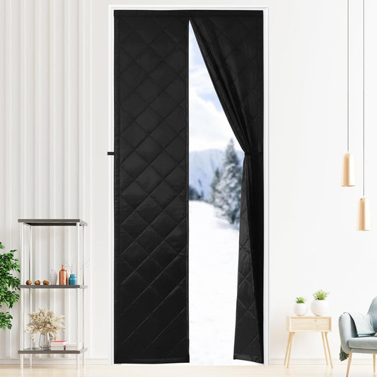 Magnetic Insulated Door Curtain
