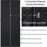 Magnetic Insulated Door Curtain