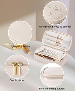 Luxury Cosmetic Bag With Brush Case For Girls