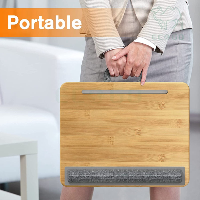 Portable Lap Laptop Desk with Pillow Cushion