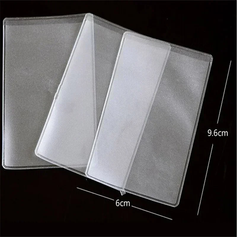 Transparent PVC Card Cover