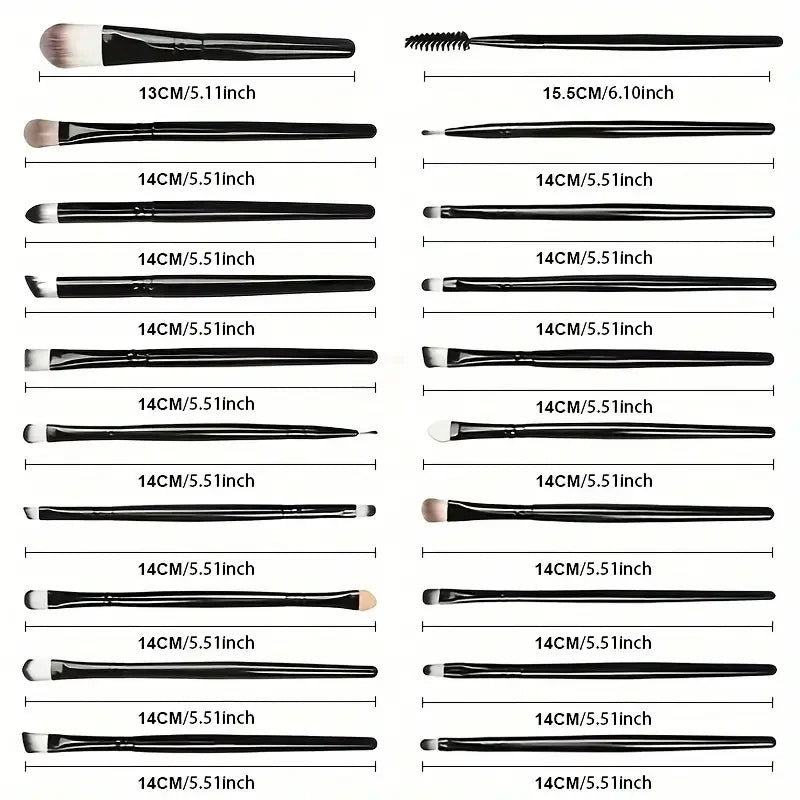 Eyeshadow Wool Make Up Brush Set