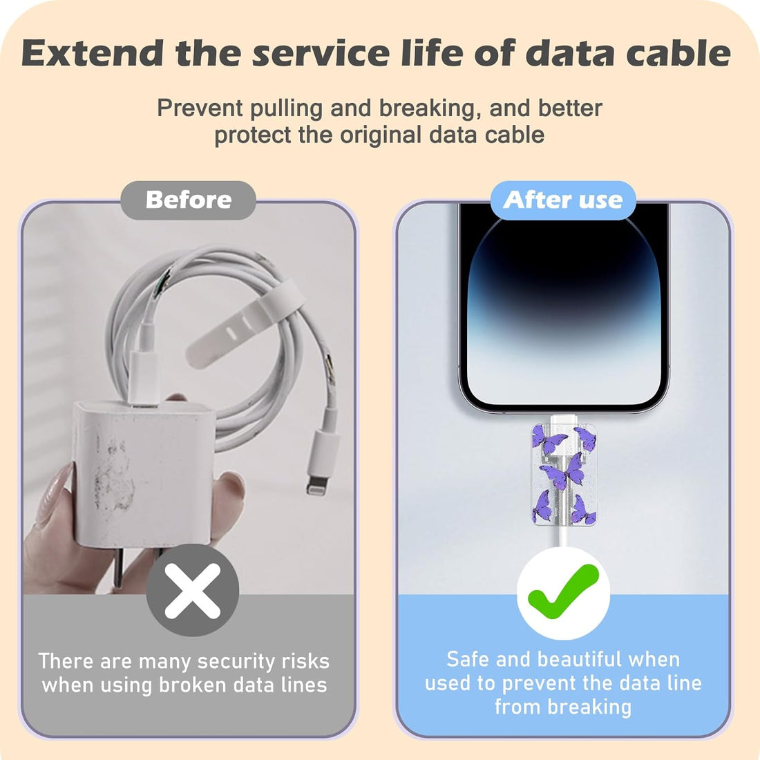 Cable Protector for Phone Charger