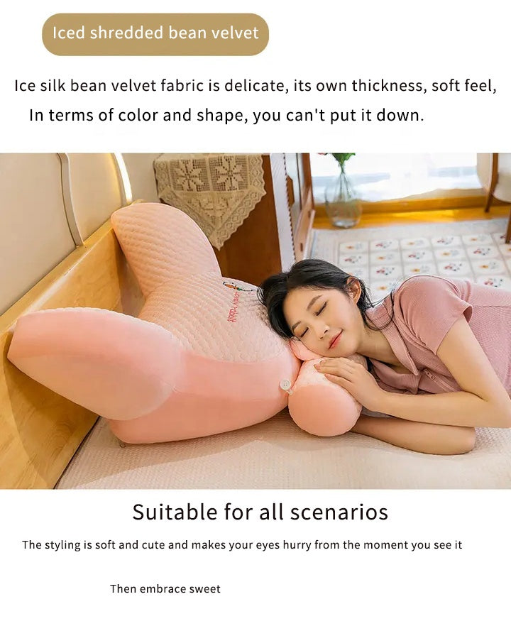 Removable Washable Bed Camping Pillow Cushions