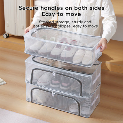 Foldable Clear Transparent Shoe Storage Boxes