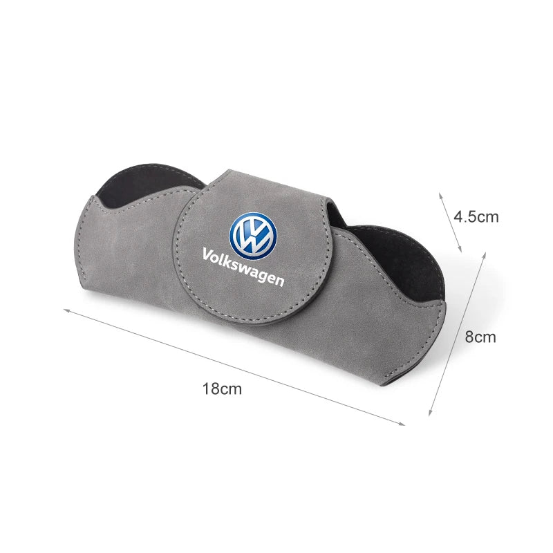 Multifunction Car Sunglasses Storage Box Case