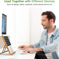 Portable Wooden Reading Book Holder