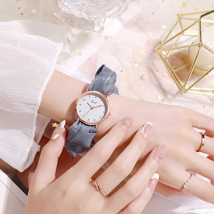 Elastic Wristband Ribbon Fairy Watch For Women