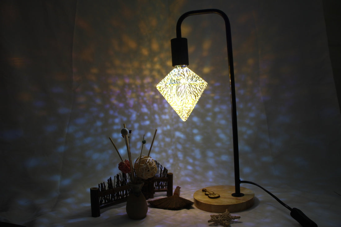 LED 3D Fireworks Starry Decorative Bulb
