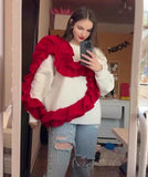 Sweatshirt Cotton Embroidery Graphic Hoodies For Women