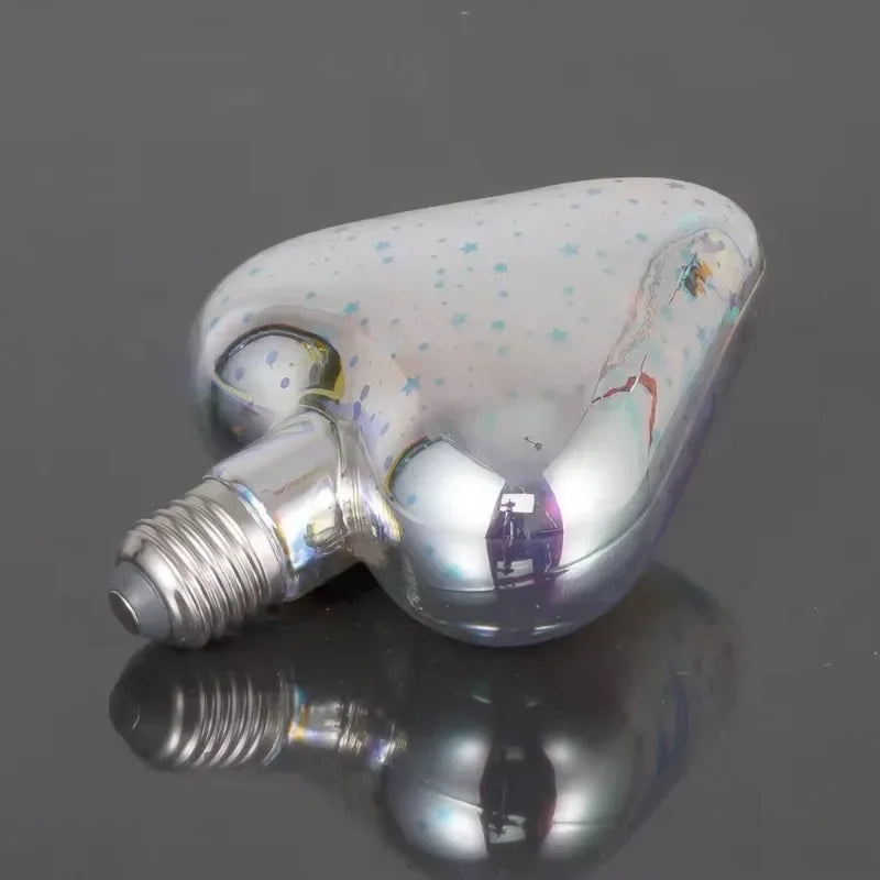 LED 3D Fireworks Starry Decorative Bulb