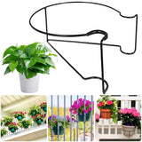 Hanging Railing Planter Shelf Decorative for Balcony