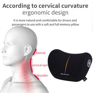 Car Seat Pillow Headrest Neck Support