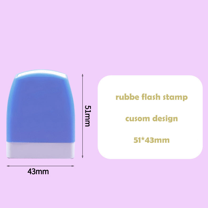 Flash Stamp Keychain Set