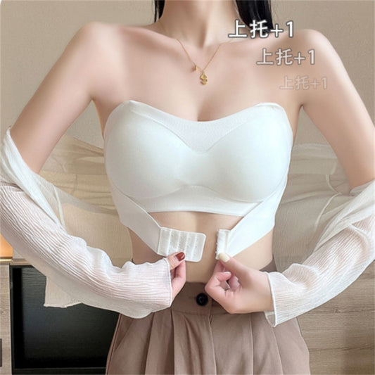 Strapless Invisible Push-Up Bra