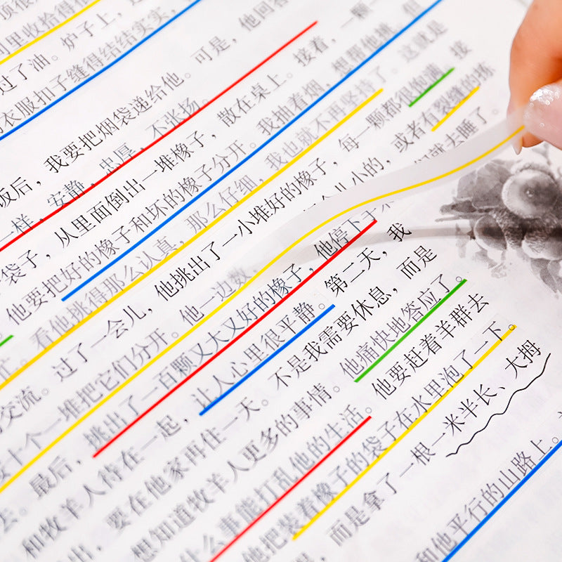 Transparent Sticky Page Markers Tabs Highlighter Strips