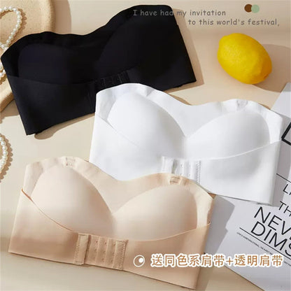 Strapless Invisible Push-Up Bra