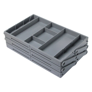 Multi-Layer Expandable Makeup Drawer & Jewelry Organizer