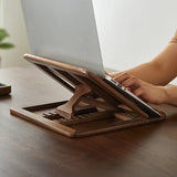 Foldable Wooden Notebook Stand