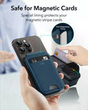 HaloLock™ Vegan Leather Wallet Stand
