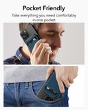 HaloLock™ Vegan Leather Wallet Stand