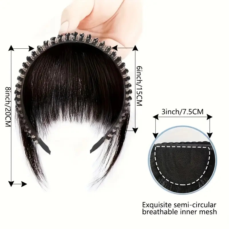 Rhinestone Hairband with Bangs