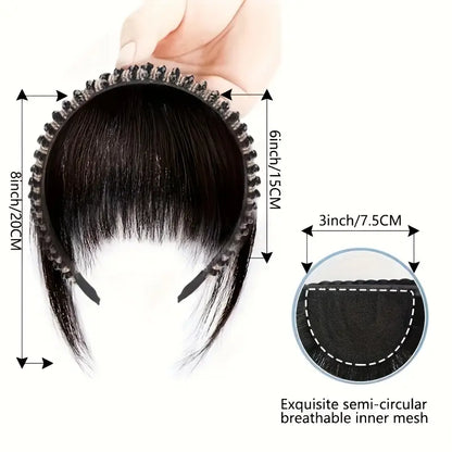 Rhinestone Hairband with Bangs
