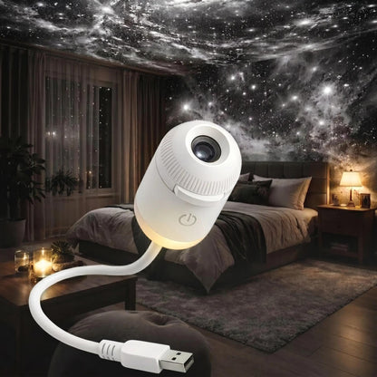 GalaxyGlow 6-in-1 Projection Night Light