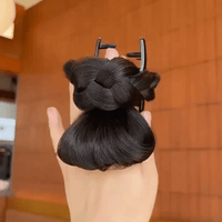 Chic Synthetic Bun Clip
