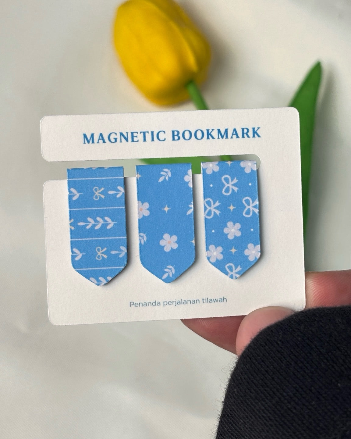 Flower Magnetic Bookmark
