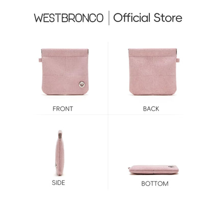 Luxury Suede Mini Wallet