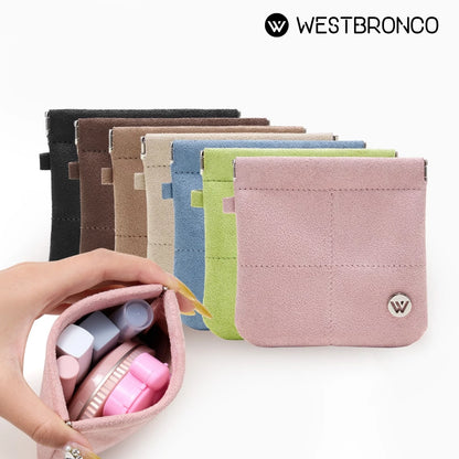 Luxury Suede Mini Wallet