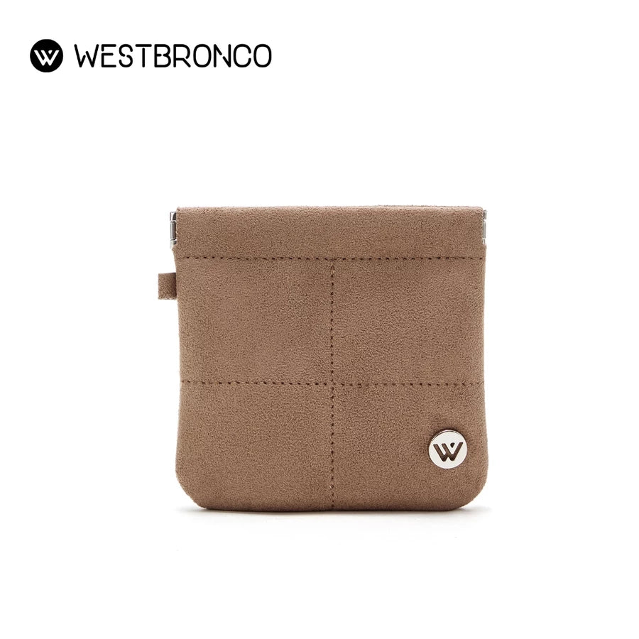Luxury Suede Mini Wallet