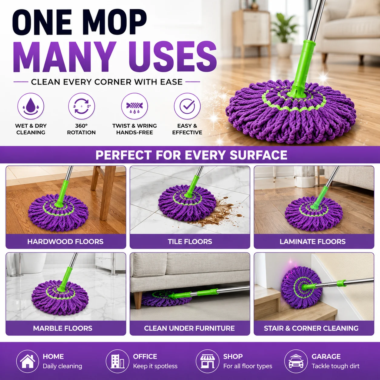 TwistClean Mop