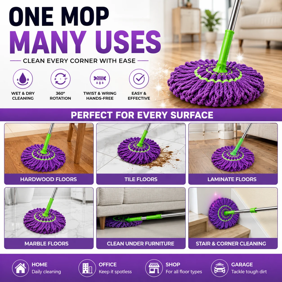 TwistClean Mop