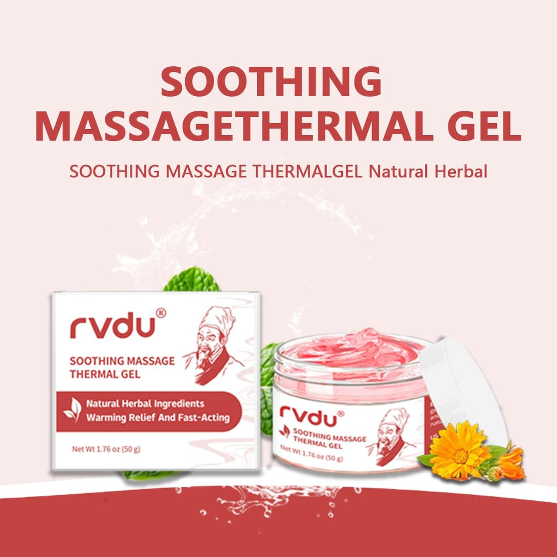 RVDU Herbal Warm Therapy Gel