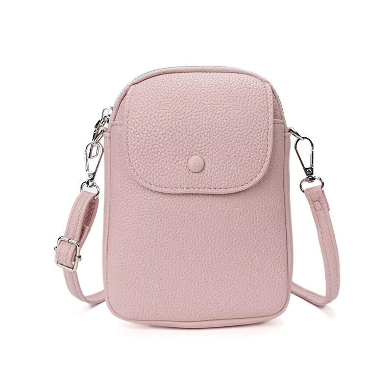 Premium PU Leather Phone Sling Bag